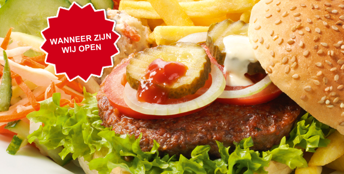 menu hamburger openingstijden